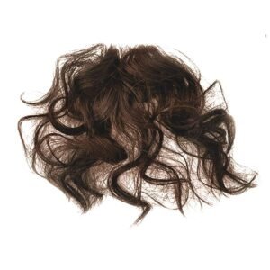 Brown Fake Fringe, Natural Fluffy Curly Fake Fringe Bang Girls Clip-in Hair Extension Hairpiece Light Hairpieces Hair Extensions, Wigs and Accessories